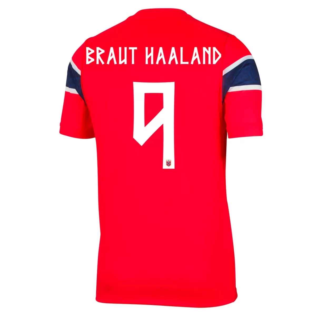 Maillot Domicile Norvège Braut Haaland #9 2026/27