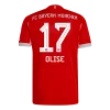 Maillot Player Domicile Bayern Munich Olise #17 2025/26 - Eleven Crown - Maillot de Football Pas Cher - Survêtements Pas Cher - Maillot de Foorball Enfants Pas Cher - Maillots Retro Vintage Pas Cher- Qualité Premium