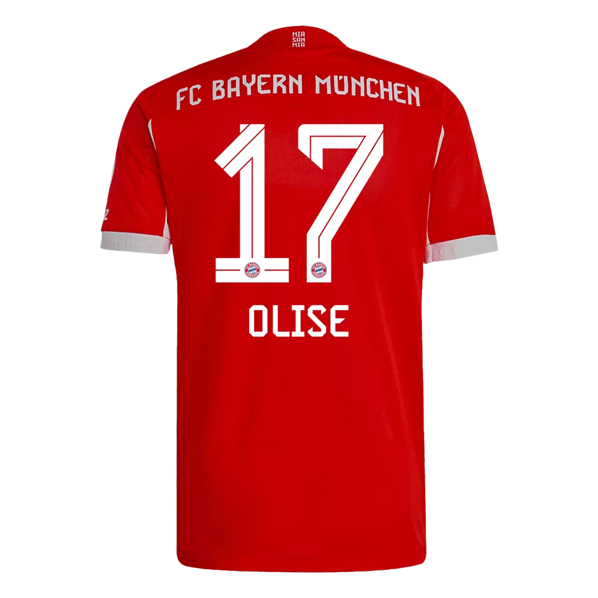 Maillot Player Domicile Bayern Munich Olise #17 2025/26