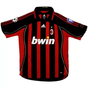 Maillot Rétro Domicile AC Milan Maldini #3 2006 – Image 2