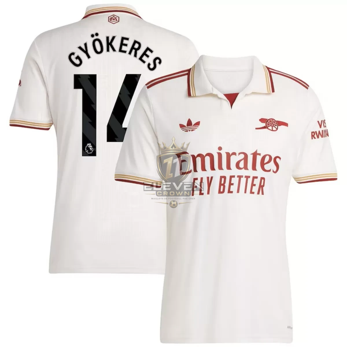 Maillot Troisième Arsenal Gyökeres #14 2025/26 – Image 3
