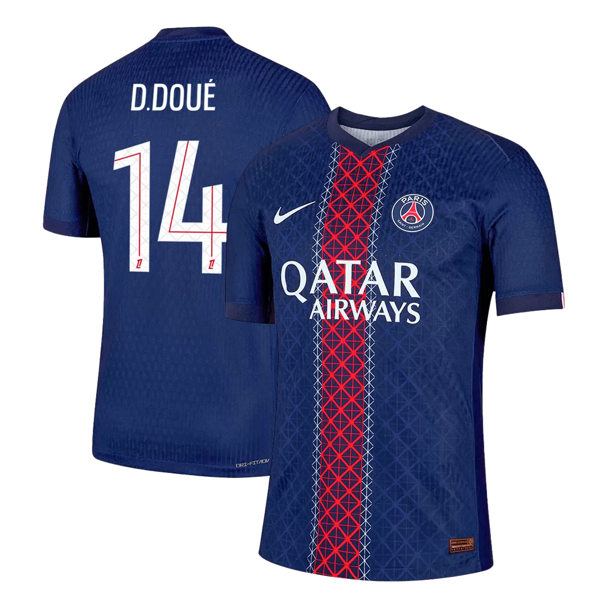 Maillot Player Domicile PSG D.Doué #14 2025/26 – Image 3