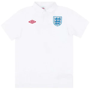 Maillot Rétro Domicile Angleterre 2009 – Image 3