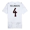 Maillot Domicile Manchester City Reijnders #4 2025/26 - Eleven Crown - Maillot de Football Pas Cher - Survêtements Pas Cher - Maillot de Foorball Enfants Pas Cher - Maillots Retro Vintage Pas Cher- Qualité Premium