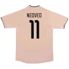 Maillot Rétro Extérieur Juventus Turin Nedved #11 2003 - Eleven Crown - Maillot de Football Pas Cher - Survêtements Pas Cher - Maillot de Foorball Enfants Pas Cher - Maillots Retro Vintage Pas Cher- Qualité Premium