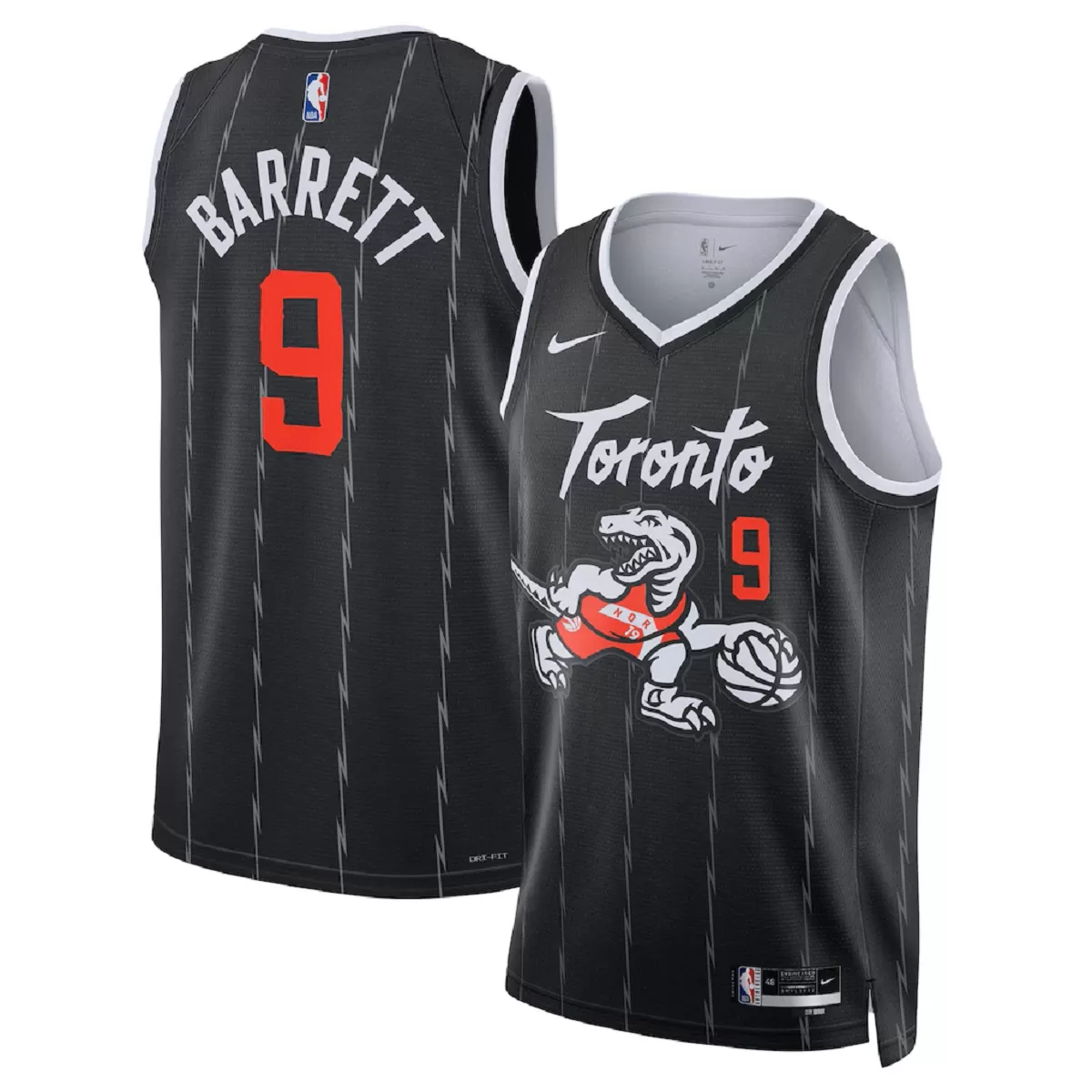 Maillot Domicile Toronto Raptors Rj Barrett #9 2025/26