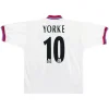 Maillot Rétro Extérieur Aston Villa Yorke #10 1996 - Eleven Crown - Maillot de Football Pas Cher - Survêtements Pas Cher - Maillot de Foorball Enfants Pas Cher - Maillots Retro Vintage Pas Cher- Qualité Premium
