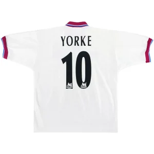 Maillot Rétro Extérieur Aston Villa Yorke #10 1996