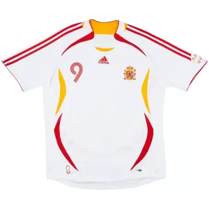 Maillot Rétro Extérieur Espagne Torres #9 2006 – Image 2