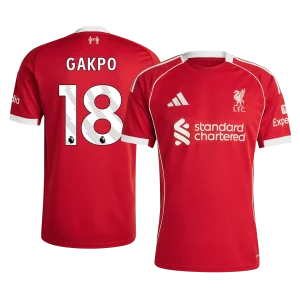 Maillot Domicile Liverpool FC Gakpo #18 2025/26 – Image 3