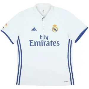 Maillot Rétro Domicile Real Madrid 2016 – Image 3