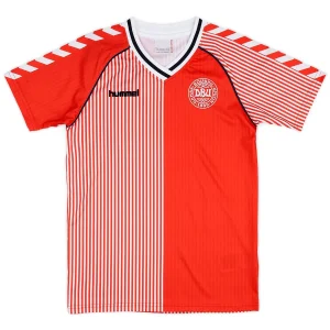 Maillot Rétro Domicile Danemark 1986 – Image 3