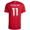 Maillot Domicile Liverpool FC M.Salah #11 2025/26 - Eleven Crown - Maillot de Football Pas Cher - Survêtements Pas Cher - Maillot de Foorball Enfants Pas Cher - Maillots Retro Vintage Pas Cher- Qualité Premium