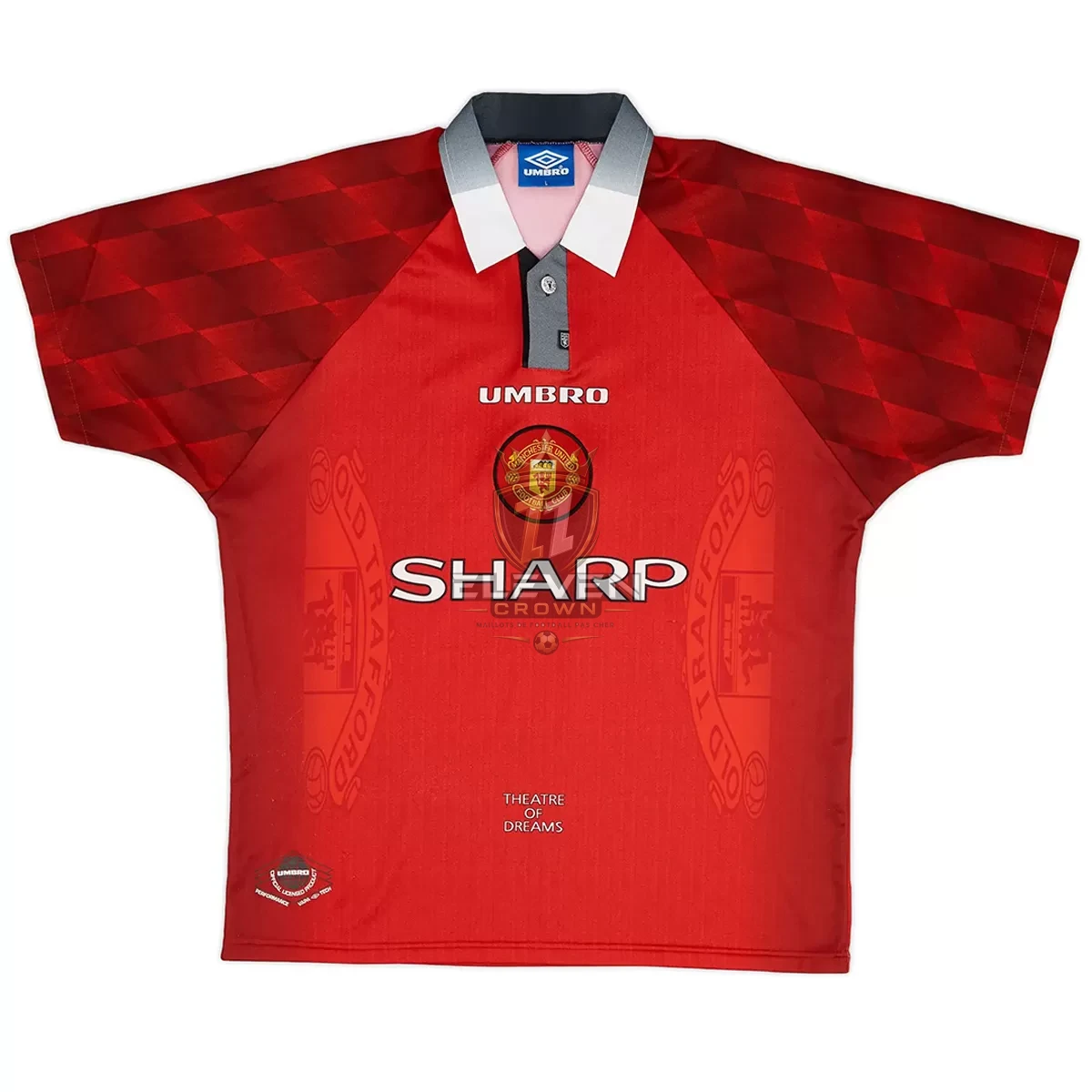 Maillot Rétro Domicile Manchester United Keane #16 1996 – Image 2