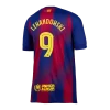 Maillot Domicile FC Barcelone Lewandowski #9 2025/26 - Eleven Crown - Maillot de Football Pas Cher - Survêtements Pas Cher - Maillot de Foorball Enfants Pas Cher - Maillots Retro Vintage Pas Cher- Qualité Premium