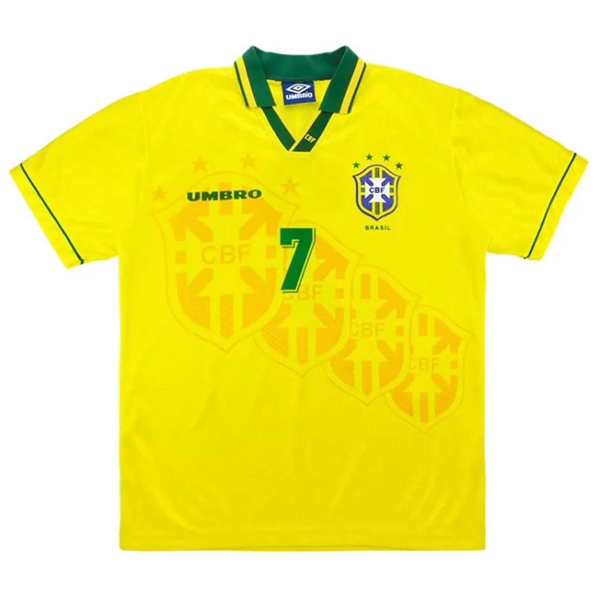 Maillot Rétro Domicile Brésil Bebeto #7 1994 – Image 2