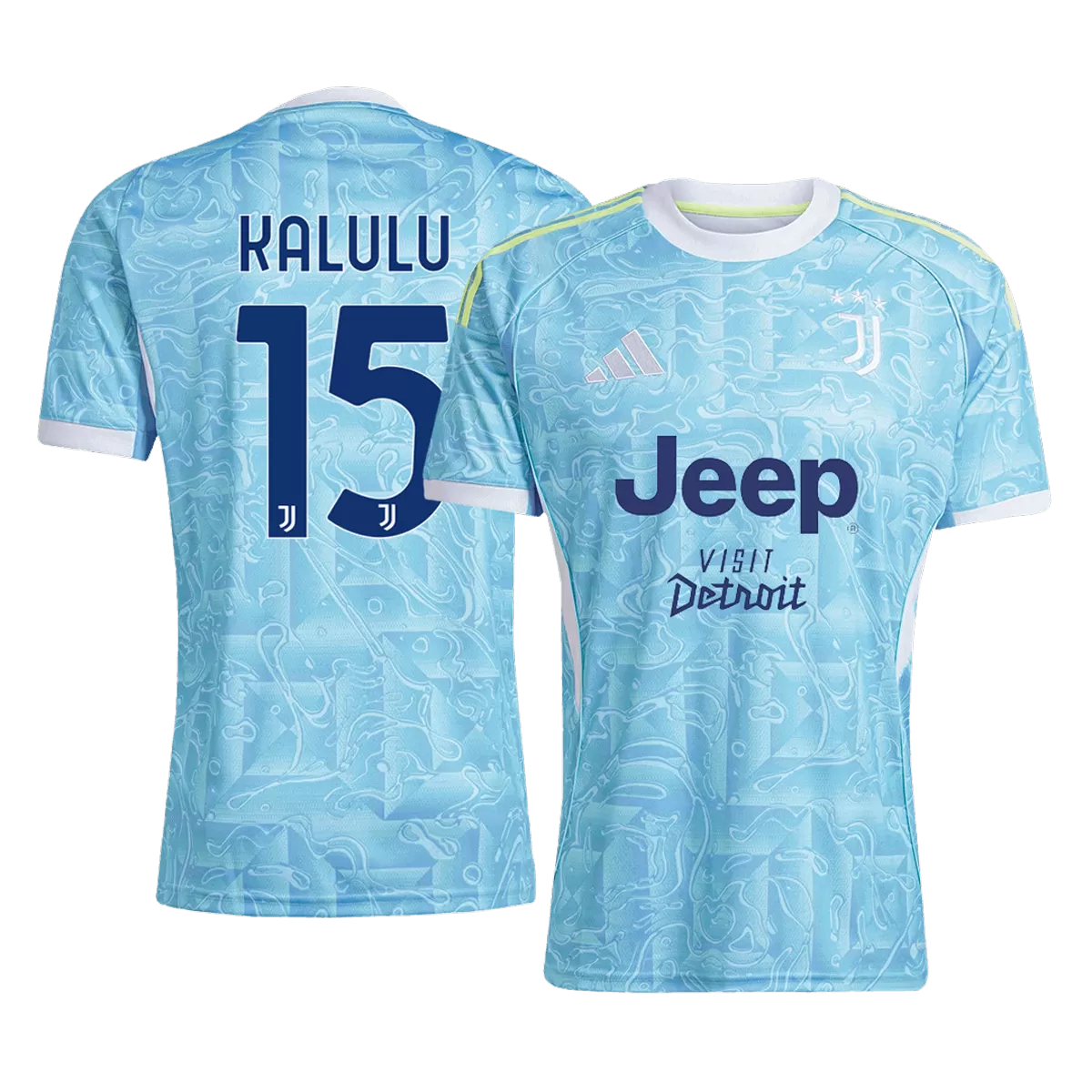 Maillot Extérieur Juventus Turin Kalulu #15 2025/26 – Image 3