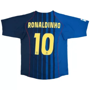 Maillot Rétro Extérieur FC Barcelone Ronaldinho #10 2004