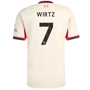 Maillot Extérieur Liverpool FC Wirtz #7 2025/26