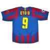 Maillot Rétro Domicile FC Barcelone Eto'O #9 2005 - Eleven Crown - Maillot de Football Pas Cher - Survêtements Pas Cher - Maillot de Foorball Enfants Pas Cher - Maillots Retro Vintage Pas Cher- Qualité Premium