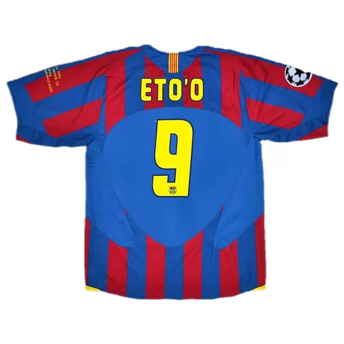 Maillot Rétro Domicile FC Barcelone Eto'O #9 2005