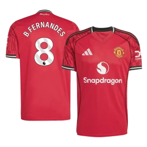 Maillot Domicile Manchester United B.Fernandes #8 2025/26 – Image 3