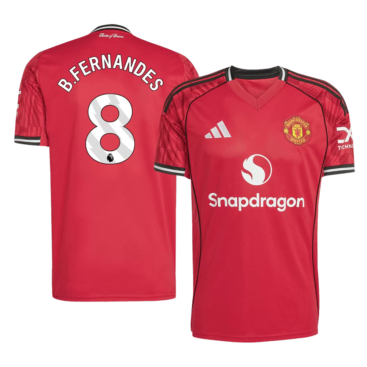 Maillot Domicile Manchester United B.Fernandes #8 2025/26 – Image 3