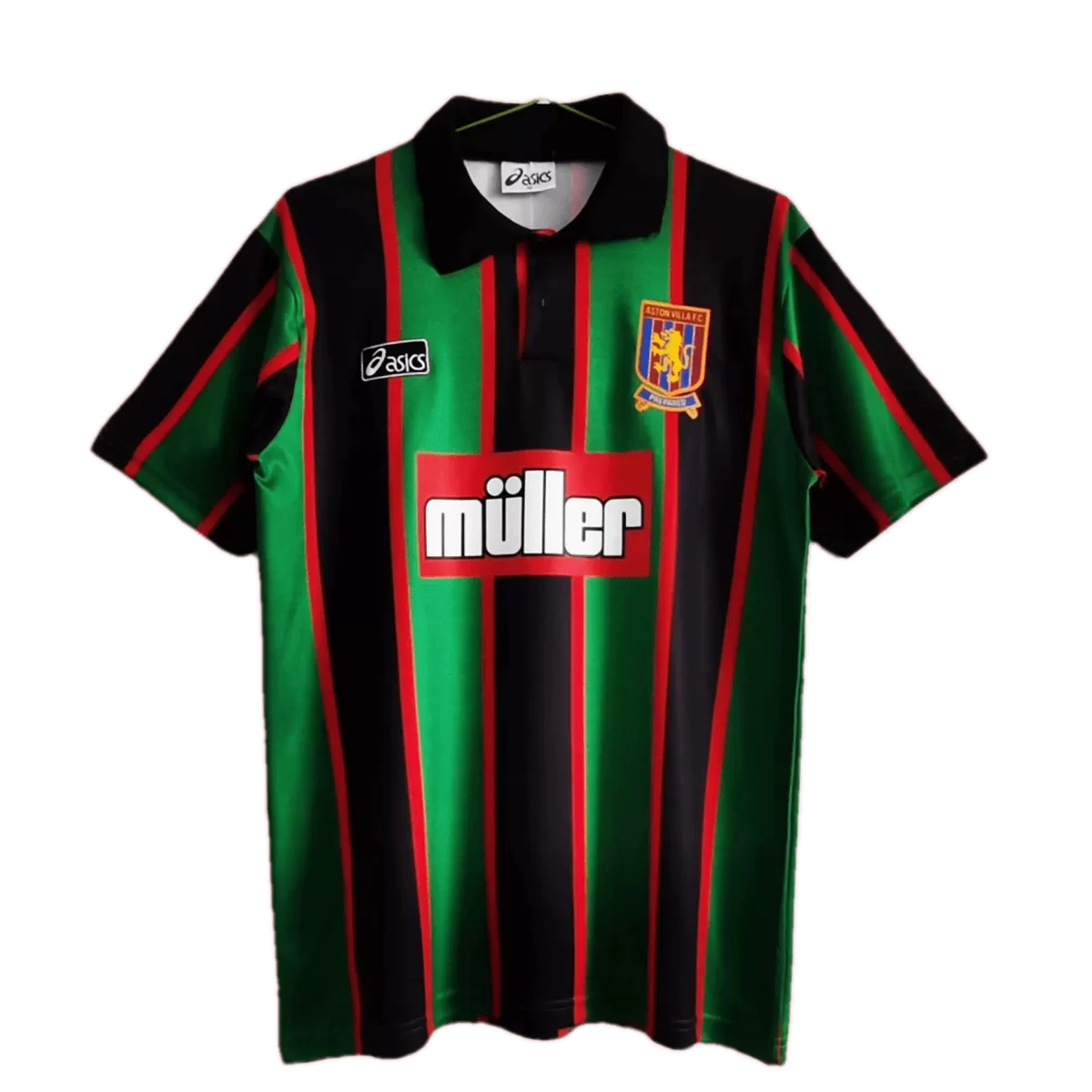 Maillot Rétro Extérieur Aston Villa 1993 – Image 3