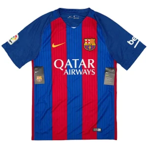Maillot Rétro Domicile FC Barcelone Messi #10 2016 – Image 2