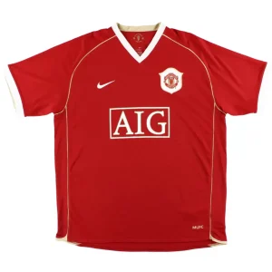 Maillot Rétro Domicile Manchester United 2006