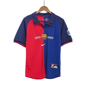 Maillot Rétro Domicile FC Barcelone 1999 – Image 4