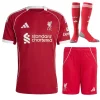 Ensemble Domicile Liverpool FC 2025/26 - Eleven Crown - Maillot de Football Pas Cher - Survêtements Pas Cher - Maillot de Foorball Enfants Pas Cher - Maillots Retro Vintage Pas Cher- Qualité Premium