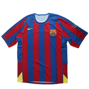 Maillot Rétro Domicile FC Barcelone Ronaldinho #10 2005 – Image 2