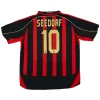 Maillot Rétro Domicile AC Milan Seedorf #10 2006 - Eleven Crown - Maillot de Football Pas Cher - Survêtements Pas Cher - Maillot de Foorball Enfants Pas Cher - Maillots Retro Vintage Pas Cher- Qualité Premium