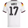 Maillot Domicile Allemagne Wirtz #17 2026/27 - Eleven Crown - Maillot de Football Pas Cher - Survêtements Pas Cher - Maillot de Foorball Enfants Pas Cher - Maillots Retro Vintage Pas Cher- Qualité Premium