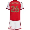 Ensemble Enfants Domicile Arsenal Champions #26 2026/27 - Eleven Crown - Maillot de Football Pas Cher - Survêtements Pas Cher - Maillot de Foorball Enfants Pas Cher - Maillots Retro Vintage Pas Cher- Qualité Premium