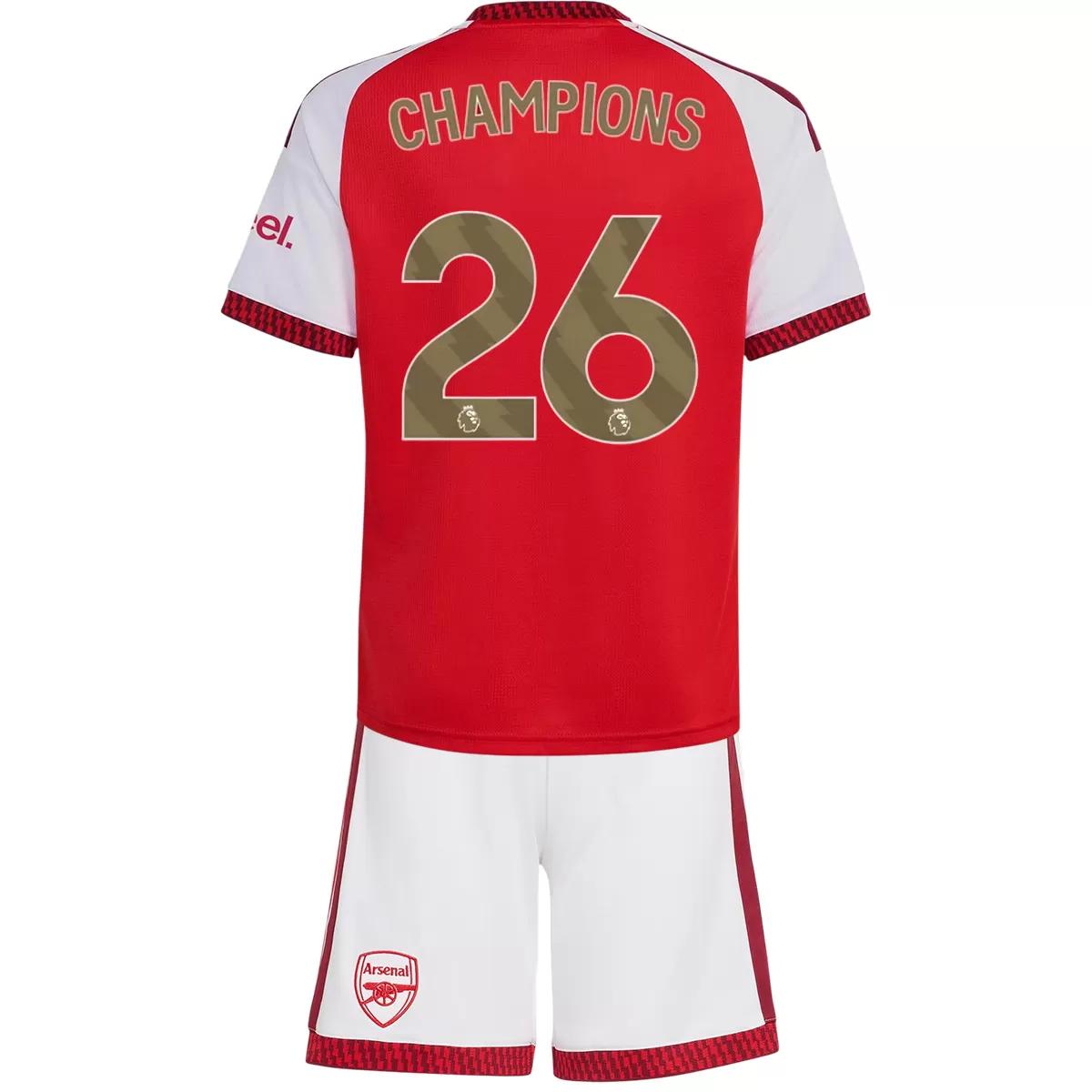Ensemble Enfants Domicile Arsenal Champions #26 2026/27