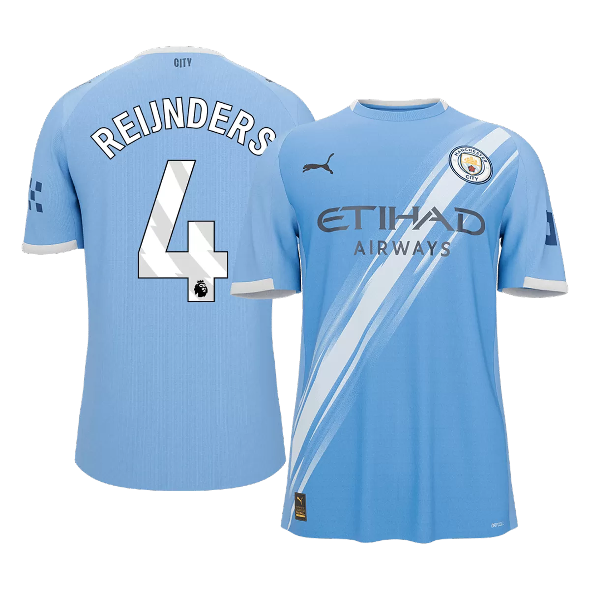 Maillot Domicile Manchester City Reijnders #4 2025/26 – Image 2