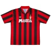 Maillot Rétro Domicile AC Milan 1992 - Eleven Crown - Maillot de Football Pas Cher - Survêtements Pas Cher - Maillot de Foorball Enfants Pas Cher - Maillots Retro Vintage Pas Cher- Qualité Premium