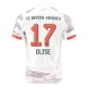 Maillot Extérieur Bayern Munich Olise #17 2025/26 - Eleven Crown - Maillot de Football Pas Cher - Survêtements Pas Cher - Maillot de Foorball Enfants Pas Cher - Maillots Retro Vintage Pas Cher- Qualité Premium