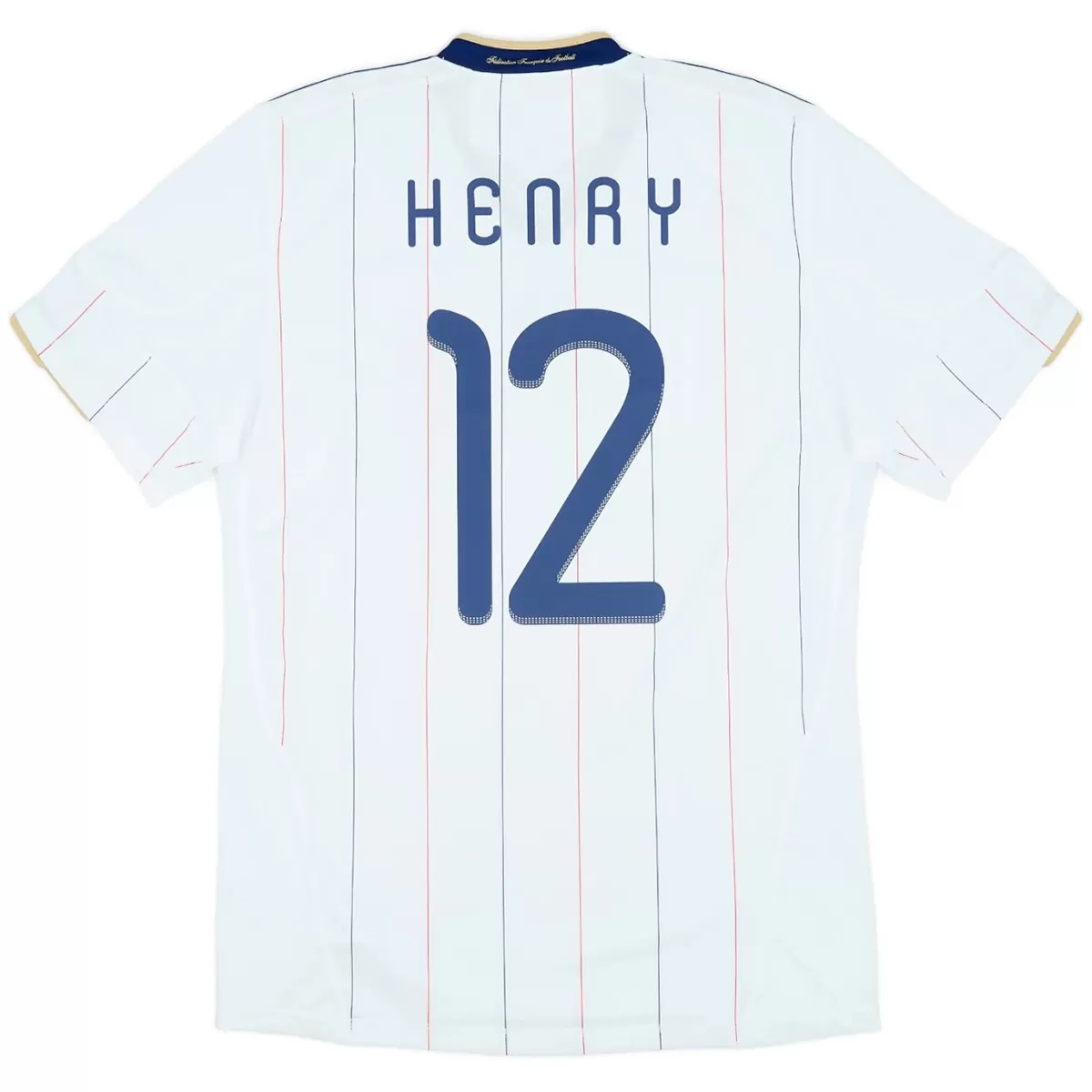 Maillot Rétro Extérieur France Henry #12 2010