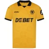 Maillot Domicile Wolverhampton 2025/26 - Eleven Crown - Maillot de Football Pas Cher - Survêtements Pas Cher - Maillot de Foorball Enfants Pas Cher - Maillots Retro Vintage Pas Cher- Qualité Premium