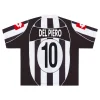 Maillot Rétro Domicile Juventus Turin Del Piero #10 2002 - Eleven Crown - Maillot de Football Pas Cher - Survêtements Pas Cher - Maillot de Foorball Enfants Pas Cher - Maillots Retro Vintage Pas Cher- Qualité Premium