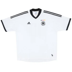 Maillot Rétro Domicile Allemagne Ballack #13 2002 – Image 3