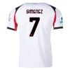 Maillot Extérieur AC Milan Gimenez #7 2025/26 - Eleven Crown - Maillot de Football Pas Cher - Survêtements Pas Cher - Maillot de Foorball Enfants Pas Cher - Maillots Retro Vintage Pas Cher- Qualité Premium