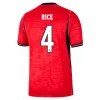 Maillot Extérieur Angleterre Rice #4 2026/27 - Eleven Crown - Maillot de Football Pas Cher - Survêtements Pas Cher - Maillot de Foorball Enfants Pas Cher - Maillots Retro Vintage Pas Cher- Qualité Premium