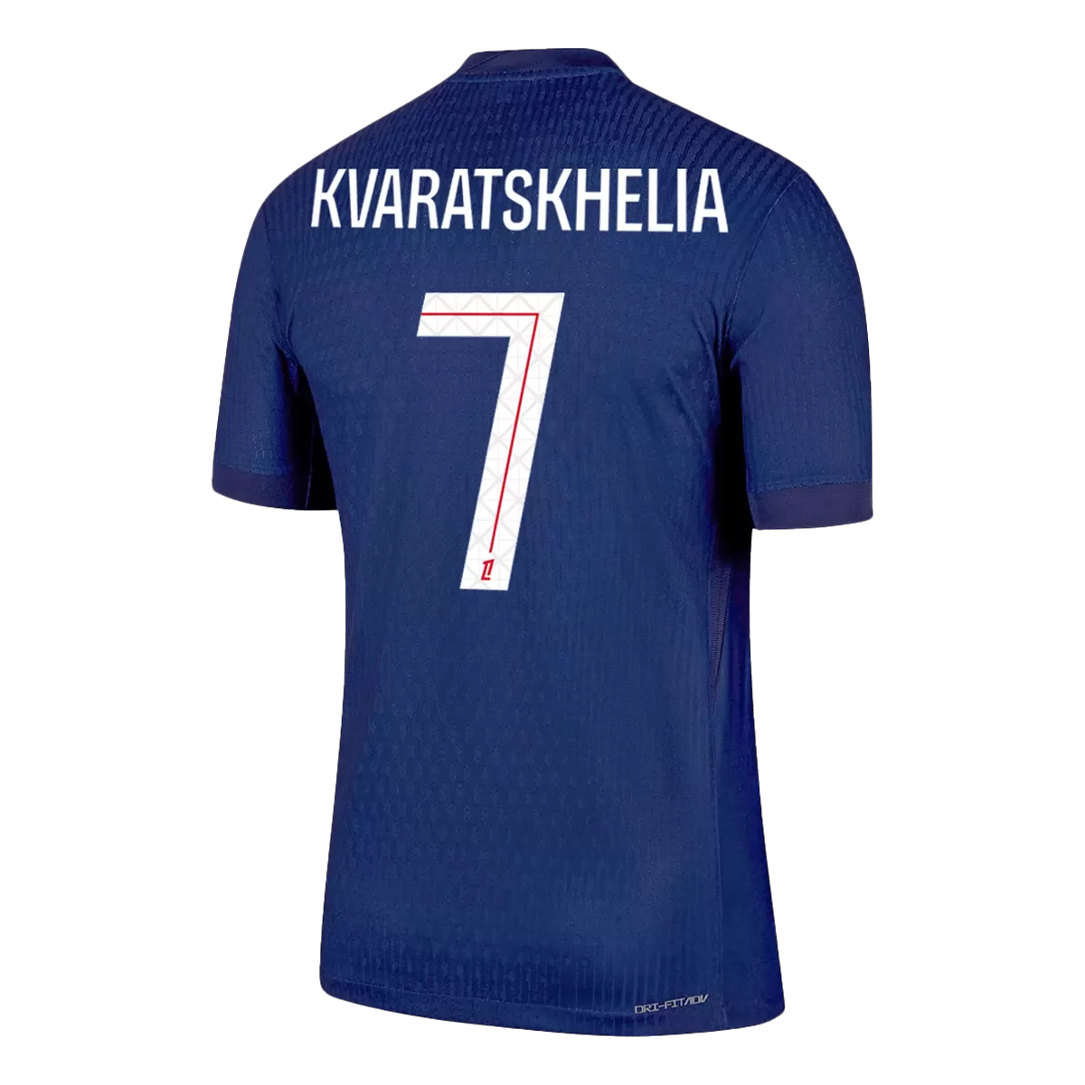 Maillot Player Domicile PSG Kvaratskhelia #7 2025/26