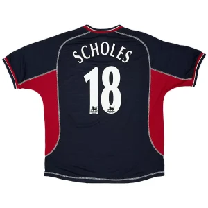 Maillot Rétro Troisième Manchester United Scholes #18 2000