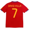 Maillot Rétro Domicile Espagne David Villa #7 2010 - Eleven Crown - Maillot de Football Pas Cher - Survêtements Pas Cher - Maillot de Foorball Enfants Pas Cher - Maillots Retro Vintage Pas Cher- Qualité Premium