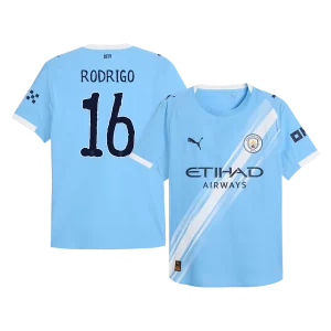 Maillot Player Domicile Manchester City Rodrigo #16 2025/26 – Image 3
